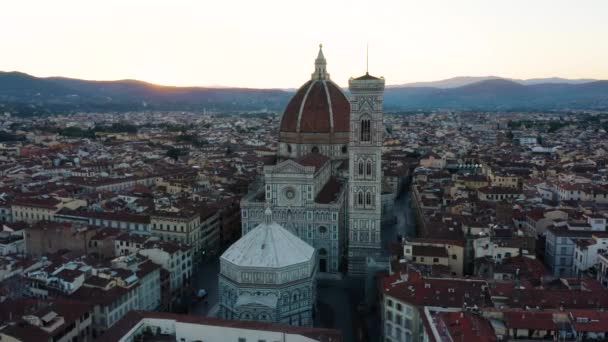 意大利佛罗伦萨 的轨道鸟瞰 — 图库视频影像