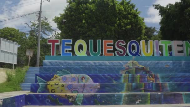 Tequesquitengo กษรในใจกลางเม — วีดีโอสต็อก