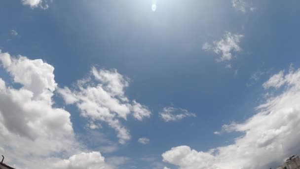 Timelapse Clouds Morning — Stock Video