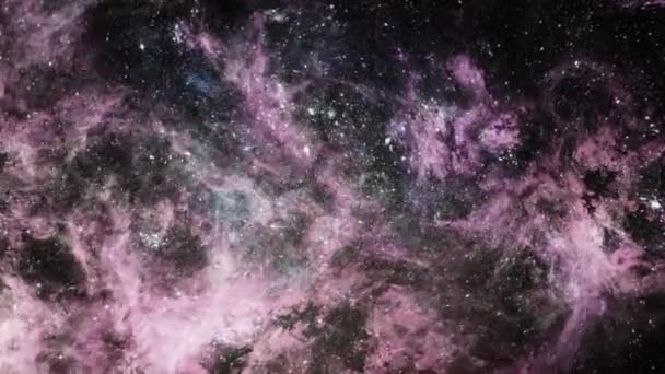 Επιφάνεια Του Νεφελώματος Στο Σκοτεινό Σύμπαν — Αρχείο Βίντεο