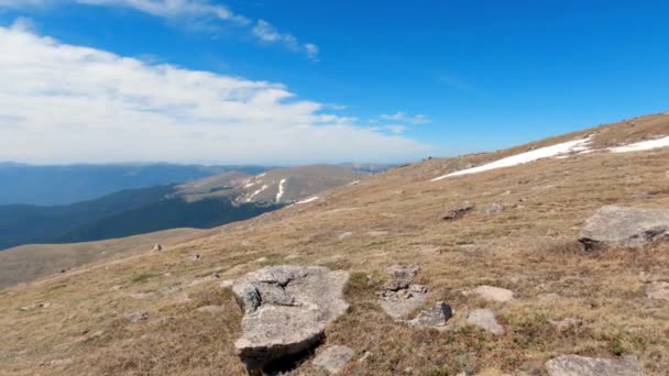 Vue Panoramique Depuis Mont Rosalie Vers Forêt Nationale Lost Creek — Video