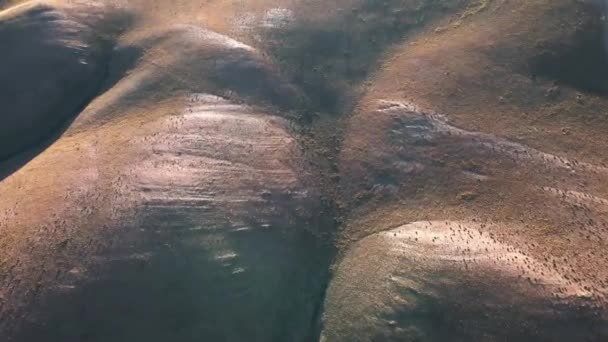 平野表面地質層の概要 北西部アルゼンチン — ストック動画