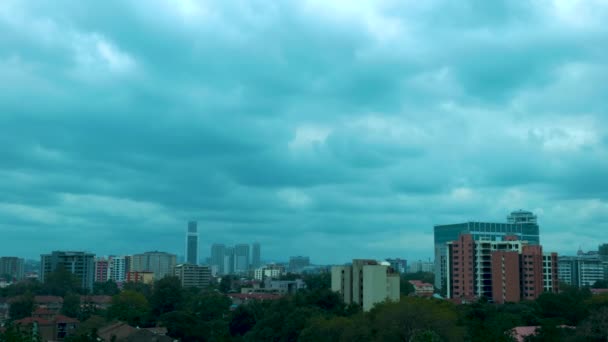 Die Gründung Der Stadt Nairobi Einem Traurigen Tag — Stockvideo