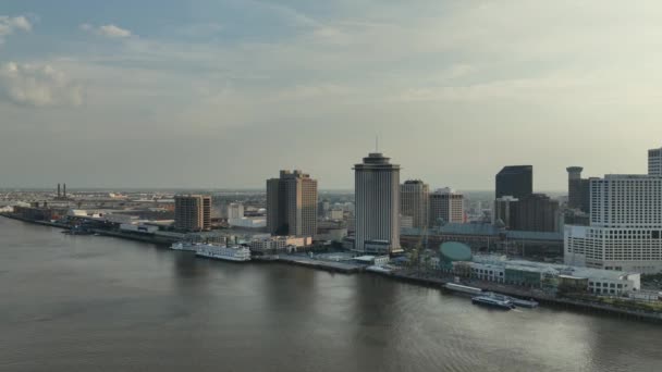 New Orleans Merkezindeki Four Seasons Oteli Nin Yakınında — Stok video