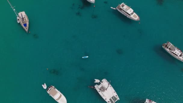 Luftaufnahme Der Insel Hvar Kroatien Europa — Stockvideo