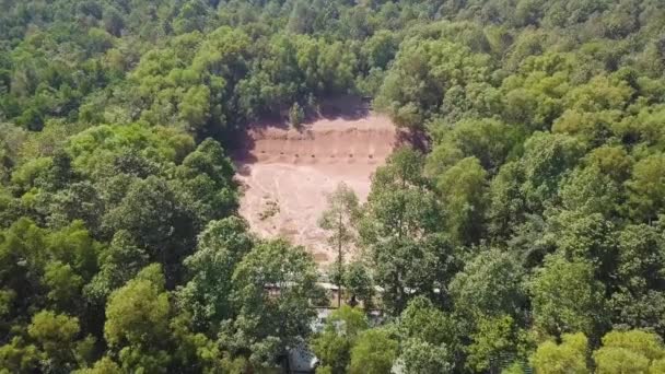 Drone Shots Shooting Range Chi Tunnels Chi Minh Ville Saigon — Video