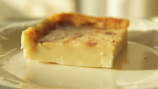 Roll Hint Mangolu Cheesecake — Stok video