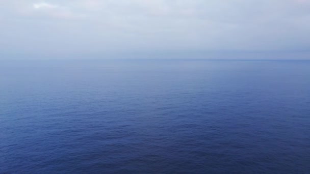 Drone Atlantic Ocean Ισπανία — Αρχείο Βίντεο