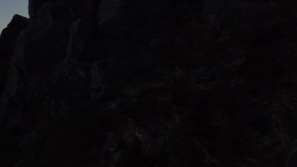 日没時のピコ アリエイロの空中風景 — ストック動画