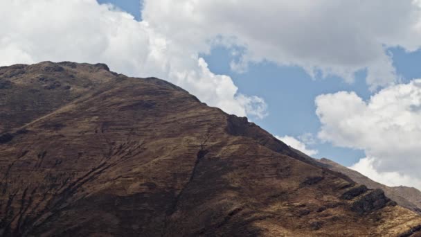 Andes Hegység Ősi Inca Andenes Timelapse — Stock videók
