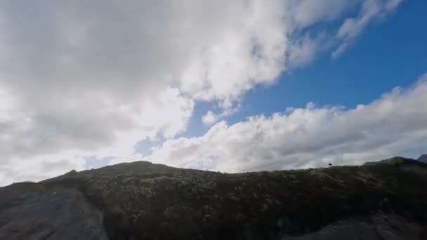 Drone Fpv Împușcat Vedere Crater Hawaii Statele Unite Ale Americii — Videoclip de stoc