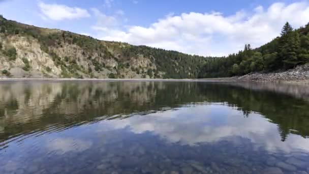 Timelpase Lac Blanc Haut Rhin Frankreich Colmar Orbey — Stockvideo