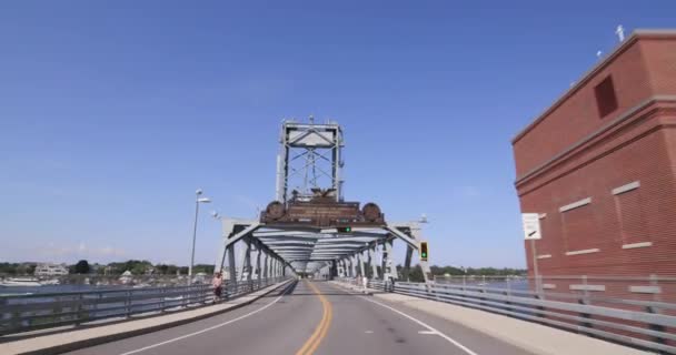 Conduire Dans Portsmouth Memorial Bridge — Video
