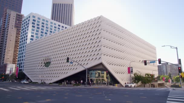 Broad Museo Arte Contemporanea Situato Nel Centro Los Angeles California — Video Stock