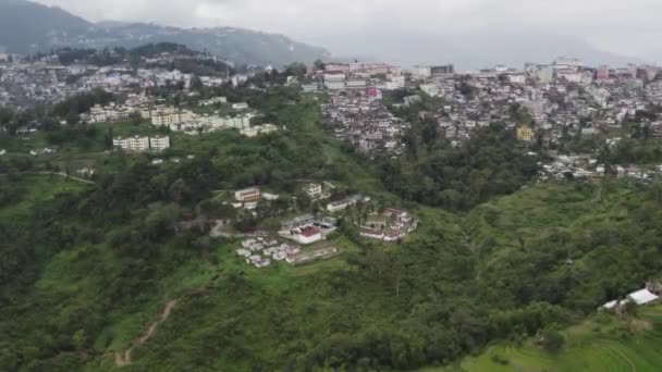 Ein Dorf Der Nähe Der Kohima Hauptstadt Nagaland — Stockvideo