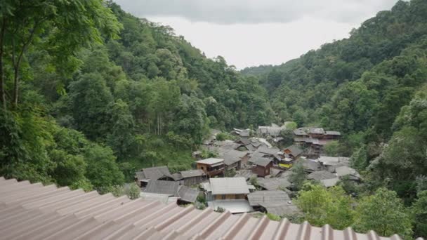 Kuzey Tayland Chiang Mai Bölgesindeki Mae Kampong Orman Dağları Nın — Stok video
