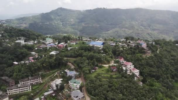 Kohima Originally Known Kewhira City Hills — Stock Video