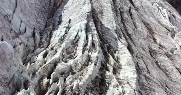 Sviçre Sviçre Alpleri Nin Sustenpass Bölgesindeki Yavaş Yavaş Ölen Steingletscher — Stok video