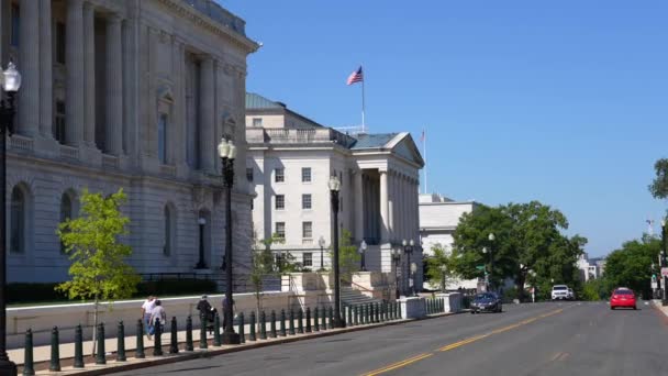 Washington Bâtiments Gouvernementaux Bureaux Fédéraux Dans Rayburn Building Images Prises — Video