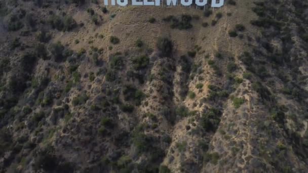 Hollywood Connexion Los Angeles Californie Par Drone — Video
