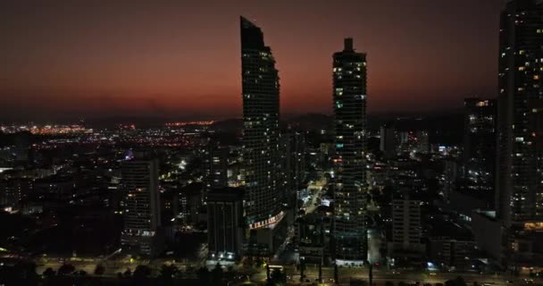 Panama City Aerial V56 Mosca Cinematografica Intorno Quartiere Calidonia Catturando — Video Stock