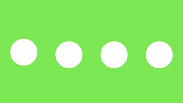 Mobiltelefon Typning Animation Sms Grön Skärm — Stockvideo