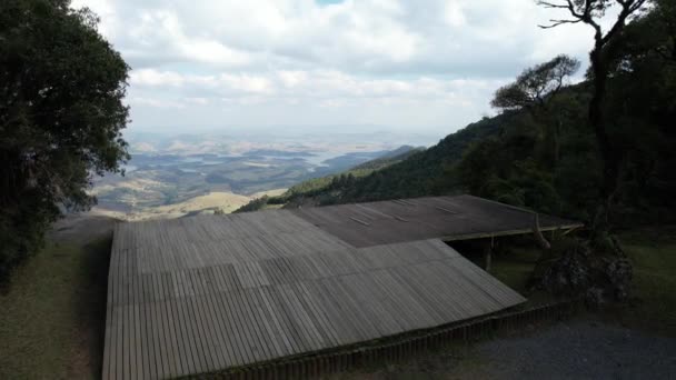 Free Flight Ramp Bij Extrema Minas Gerais Brazilië Het Onthullen — Stockvideo