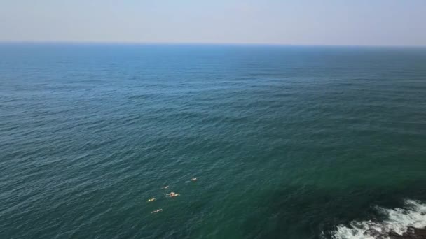 Retiro Cinematográfico Revelar Hof Dor Beach Nature Reserve Praia Pitoresca — Vídeo de Stock