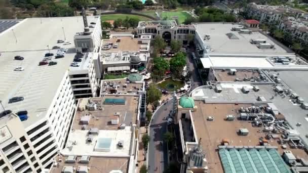 Grove Mall Retail Entertainment Complex Los Angeles California Located Historic — Stock Video