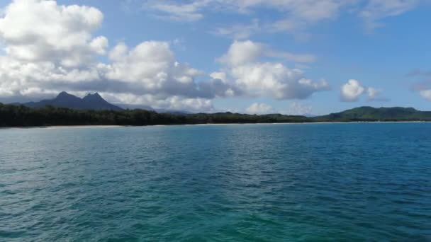 Hawaii Tropikal Adası Cenneti Oahu Yıl Boyunca Seyahat Turizm Için — Stok video