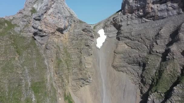 Col Montagne Dans Chaîne Des Aravis Alpes Françaises — Video