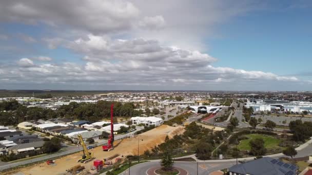 Yanchep Demiryolu Kahya Stasyonu Perth Kuzeyinde Çalışıyor — Stok video