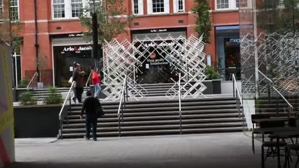 Passagem Sem Espelho Dentro Angel Londres — Vídeo de Stock