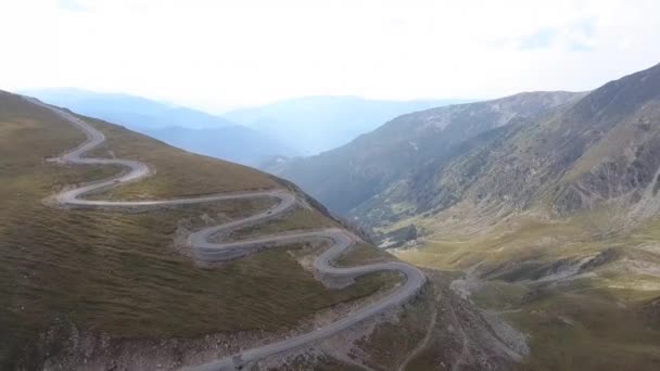 Amazing Scenery Transalpina Road Románia — Stock videók