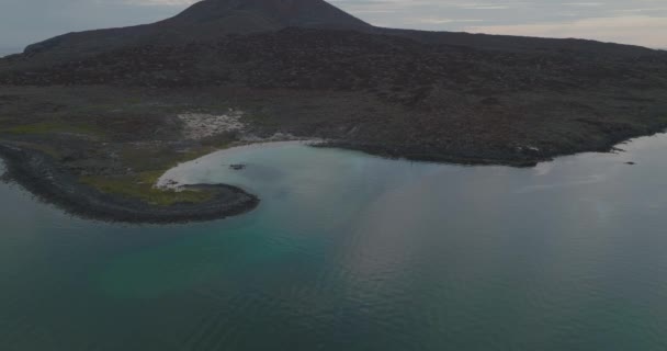 Isla Coronado Baja California Meksika Daki Tenha Körfez Sahili Sahip — Stok video