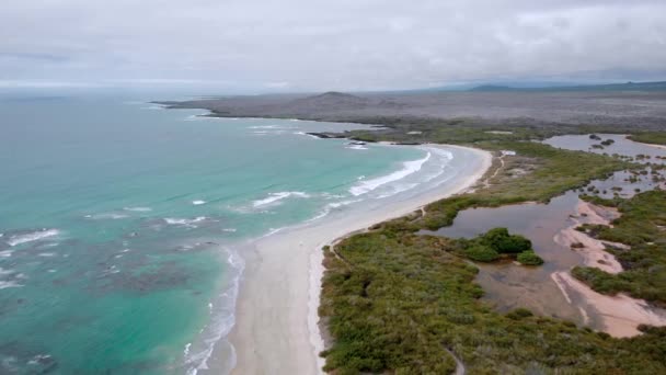 Pemandangan Udara Isla Isabella — Stok Video