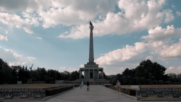 Δρόμος Στην Μπρατισλάβα — Αρχείο Βίντεο