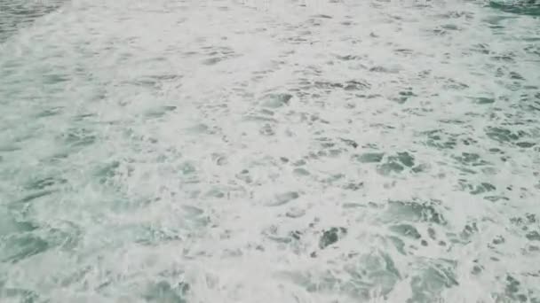 Vliegen Golven Van Hot Water Beach — Stockvideo