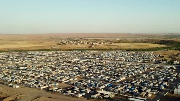 Camp Déplacés Hassan Sham Entre Mossoul Région Kurdistan Irak Après — Video