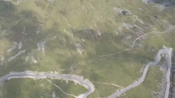 Zdjęcia Drogi Transalpina Parang Mountains Rumunia — Wideo stockowe