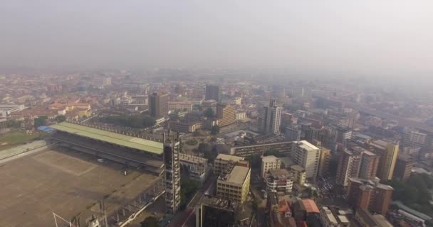 Luchtfoto Van Lagos Island Met Delen Van Het Tafawa Balewa — Stockvideo