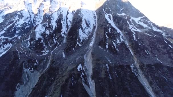 Gangotri Gaumukh Tapovan Trek Uma Caminhada Popular Estado Indiano Uttarakhand — Vídeo de Stock