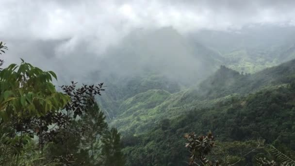 Vista Das Montanhas Papua Nova Guiné — Vídeo de Stock