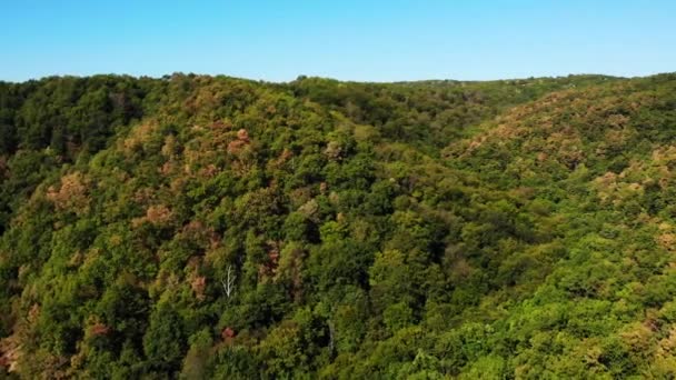 Arial Vista Della Montagna Severni Kucaj Drone Che Vola Sopra — Video Stock