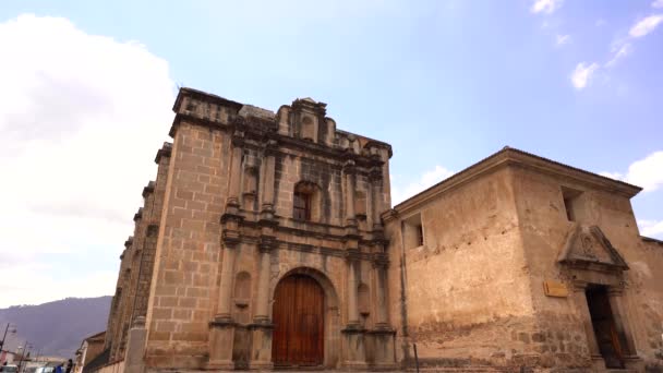 Colonial Church Latin America — Stock Video