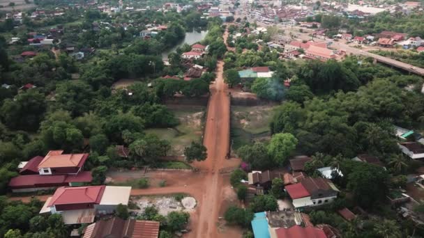 Tempio Angkor Spean Praptos Kampong Kdei Bridge Parte Dell Antica — Video Stock