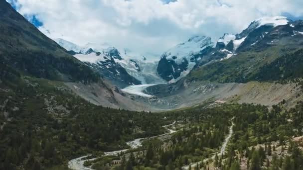 Hyper Tours Glacier Morteratsch Suisse — Video