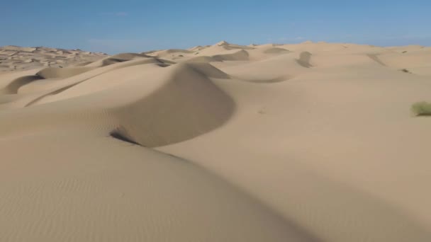 Vue Aérienne Des Dunes Sable Géantes — Video