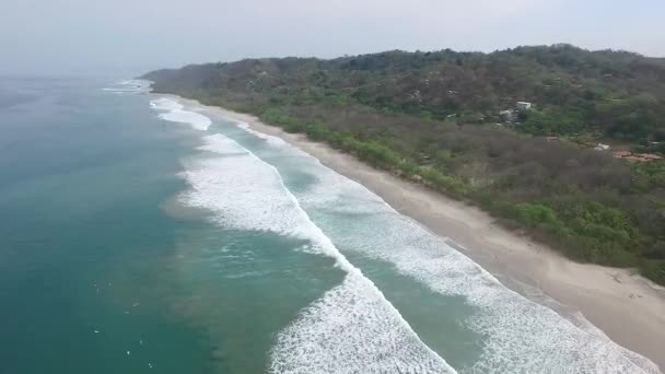 Drone Santa Teresa Costa Rica View — Vídeos de Stock