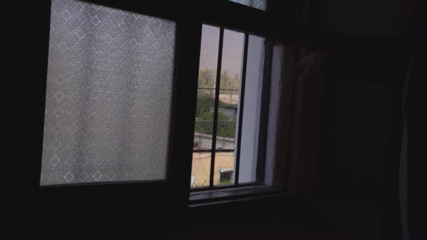 Ouverture Une Fenêtre Coloniale Amérique Latine Ouverture Fenêtre Dans Ville — Video